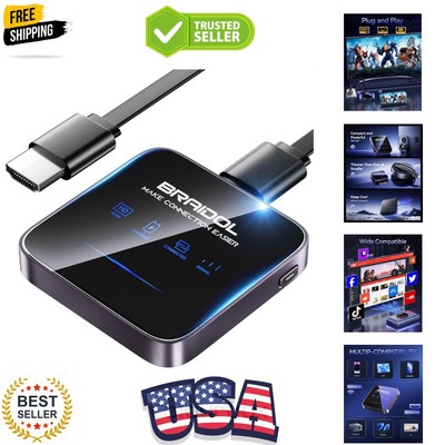 2026 Upgraded Wireless HDMI Display Dongle Adapter, Transmitter Streaming Med...