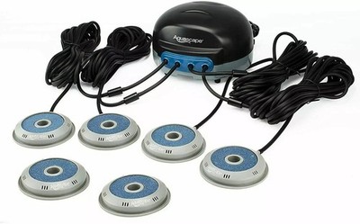 Aquascape Pond Air 4 Pond Aerator 75001 Plus Bouns 2 Air Stones 75005