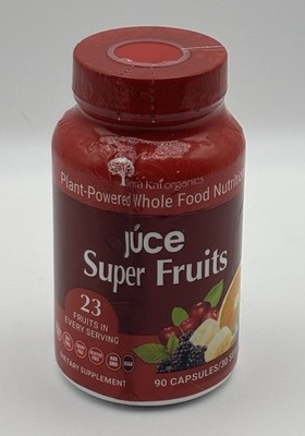 (BB 01/27) Juce Super Fruits Whole Food Capsules, 23 Fruits per Serving - 90 ct.