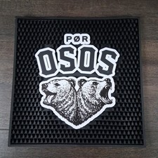 BERT KREISCHER TOM SEGURA Por Osos 2 Bears Rubber BAR MAT 13x13 Spill