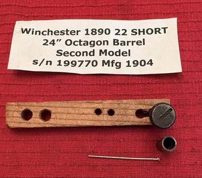 Winchester 1890, 1906, 62, 62A Assembly Screw and Bushing - 790