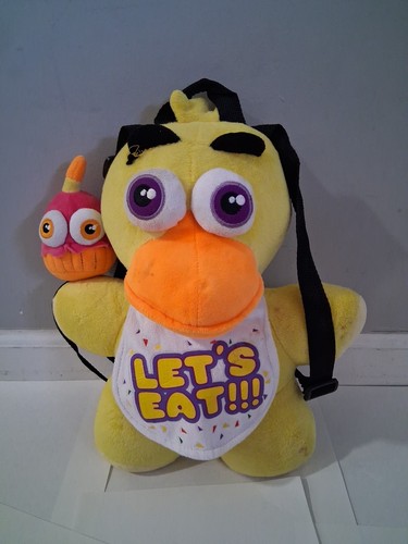 Five Night's at Freddy's Chica mit Cupcake Plüsch Rucksack 15 Zoll 2016