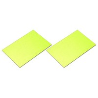 2 StüCk Buntglas Mosaikfliese 20 Cm X 15 Cm Fluoreszierend GrüN FüR DIY