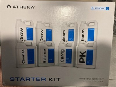 Athena Starter Kit Blended Line 946 Ml Grow A&B, Bloom, PK, CaMg, Cleanse