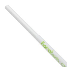 Karat KEC9300W 7 3/4 in Jumbo wrapped Paper Straw
