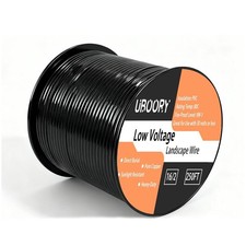16/2 Low Voltage Landscape Wire, 16 Gauge 2 Conductor 250 Feet, Low Voltage Wire