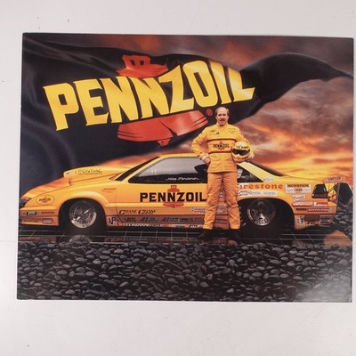Mike Ferderer NHRA Drag Racing Heldkarte 1995 Pennzoil Pontiac