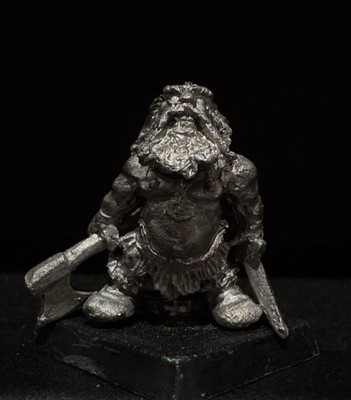Citadel 431101 Slayer w. Sword & Axe Berserker Norse Dwarf Vintage Fantasy Metal
