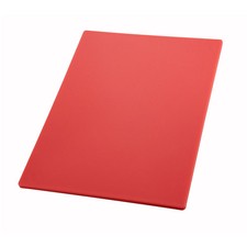 Winco CBRD-1824 18 X 24 Cutting Board | Red