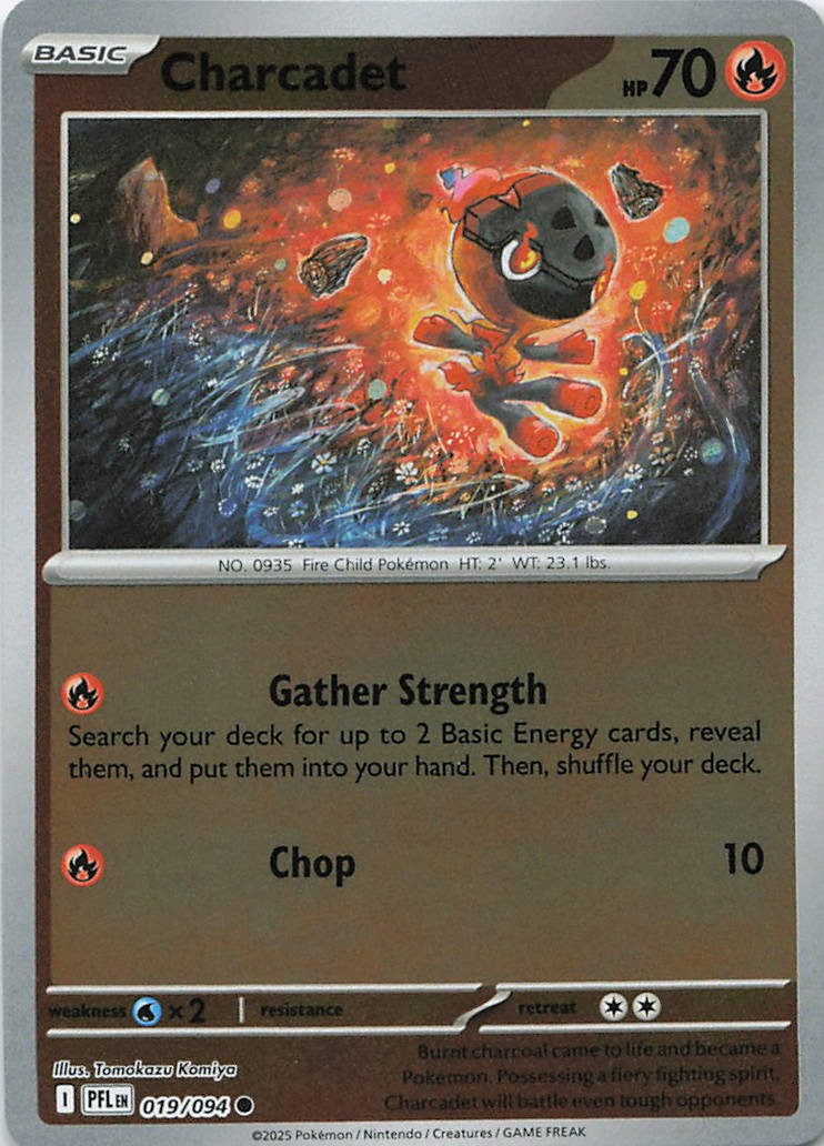 Charcadet Common ME02: Phantasmal Flames 019/094 NM