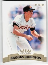 2011 Topps Tier One #85 Brooks Robinson BASEBALL Baltimore Orioles