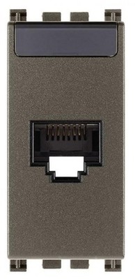 VIMAR BUCHSE RJ45 NETSAFE CAT5E UTP METALL 19339.11.M