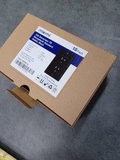 10 Decorator Receptacle, 15A 125V TamperProof Wall Outlet