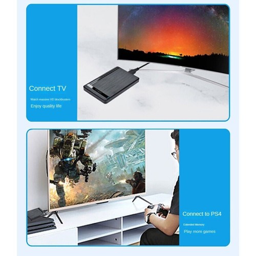 FESTPLATTENGEHÄUSE SSD & HDD USB 3,0 2,5 ZOLL EXTERNES FESTPLATTEN GEHÄUSE SATA - Afbeelding 16 van 20