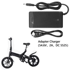54.6V Charger Fit for Jetson Haze 48V Li-ion Battery Folding Electric Bike PJHAZ