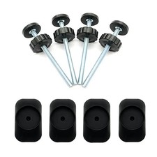 Baby Gate Extender Extention-4 Pack Baby and Pet Safety Stair Gate Threaded S...