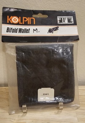Vintage Brown Cordura Nylon Billfold Wallet By Kolpin,  Bin (N)