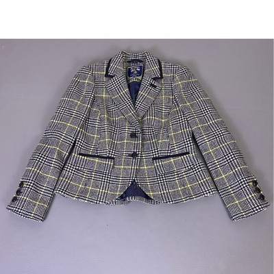 Boden British Tweed by MOON Wool Blazer Jacket Women