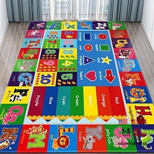 Baby Play Mat Kids Rug for Playroom, Floor Mat for Toddlers, Playtime