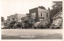Street View Michigan Center MI Michigan RPPC Photo Postcard COPY