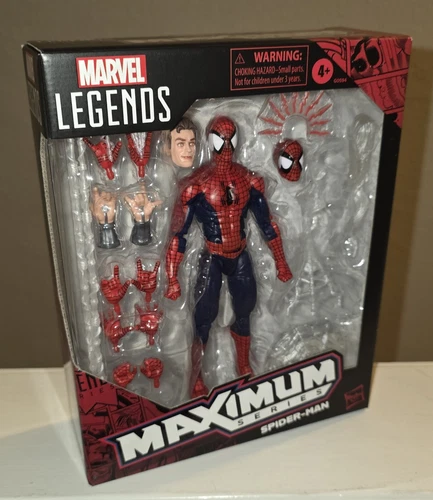 Marvel Legends Maximum Series Spider-Man 6-Inch Action Figure NEW!