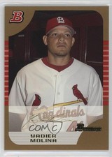 2005 Bowman Draft Gold Yadier Molina #BDP17 1ep3
