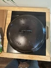 Griswold Cast Iron Dutch Oven Lid 11