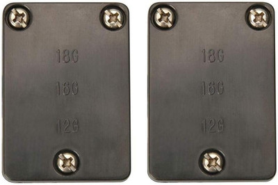 11604 Cable Connectors for Low Voltage Landscape Lighting; 2-Connectors ; Black