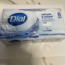Dial Antibacterial Bar Soap White Deodorant R...
