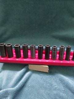 Snap On deep impact 1/2” Drive Metric 6 point 11 sockets 10 to 20
