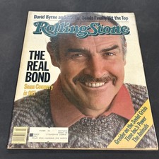 Rolling Stone Magazine October 27, 1983 #407 Sean Connery is 007
