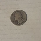 1939-P Washington 90% Silver 25c-low Grade Circulated
