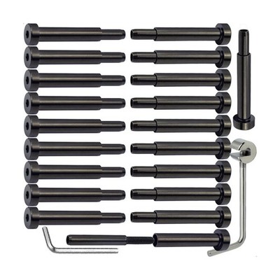 Black Cable Railing Hardware Kit, for 3/16 Cable Railing System, for Metal & ...