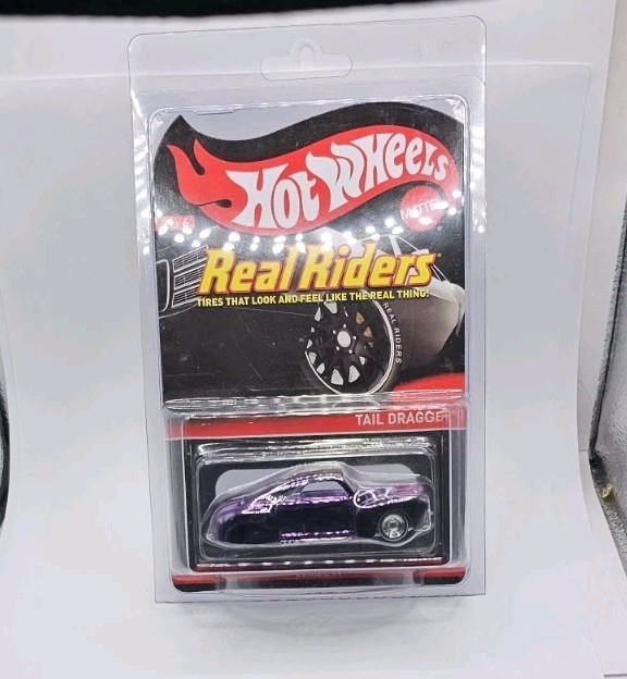 Hot Wheels RLC Tail Dragger w/Case Red Line Club 02789/4000 Real Riders