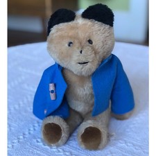 Vintage 1970s Paddington Bear Plush Stuffed Animal Eden Toys 14" Sewn in Haiti