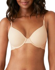 WACOAL Women's Sz 34D Comfort First Contour Underwire T-Shirt Bra 853339 Beige