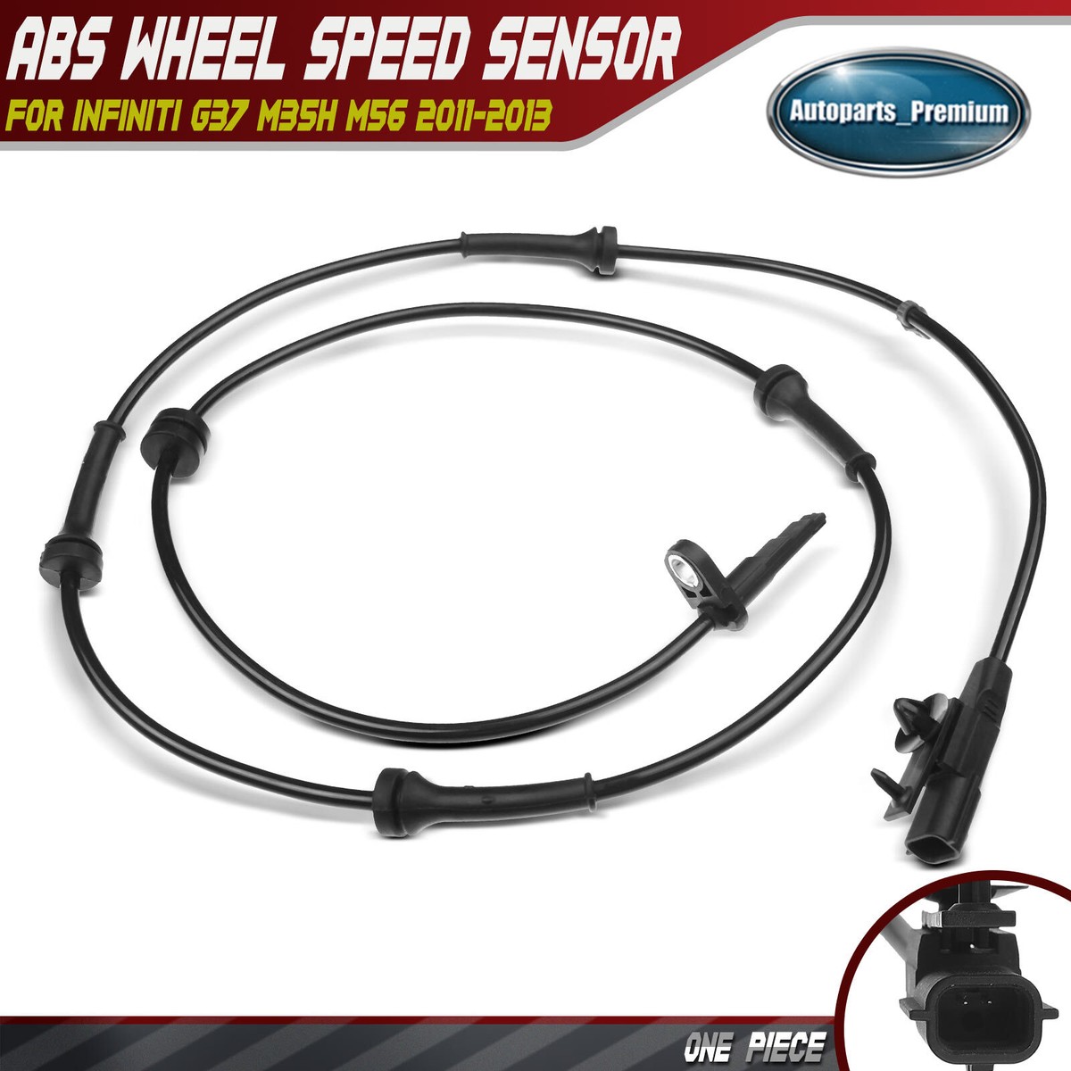 ABS Wheel Speed Sensor for Infiniti G37 2011-2013 M35h 2012-2013