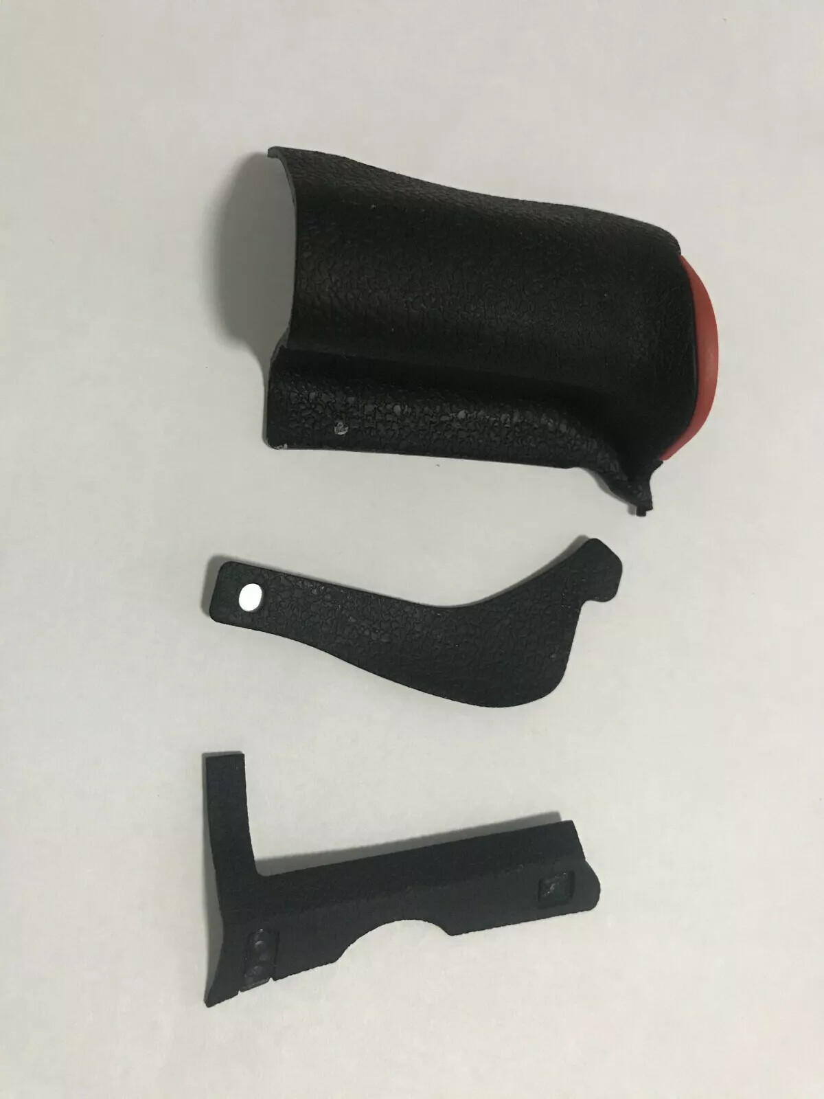 3pcs/Set Rubber Grip Leather Thumb Leather Side Leather Cover For Nikon D750