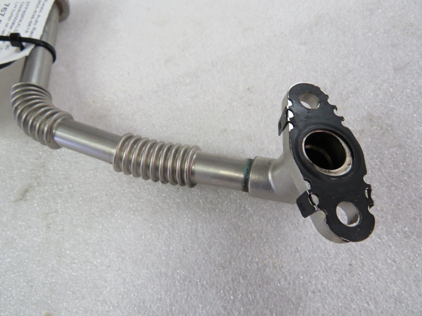 Ferrari Portofino, California T, LH, Turbo Oil Return Hose, Used, P/N 306347
