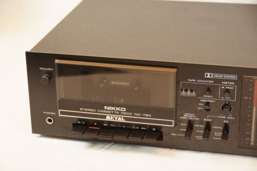 Hi-End Vintage NIKKO ND-790 Hifi Stereo Cassette Tape Deck sauberes Gerät! - Bild 2 von 6