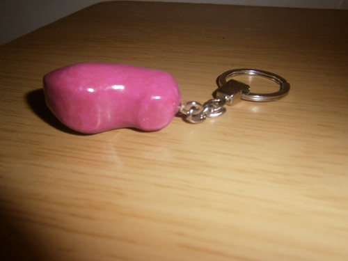 Early 2000's pinkish purple plastic dutch clog key ring souvenir.4.2cm(E11b) - Picture 5 of 5