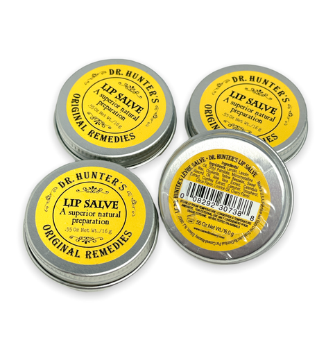 Dr. Hunter's Lip Salve Original Remedies .55oz./16g New; LOT OF 4 - Picture 2 of 2