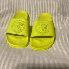 Versace Slides Yellow Kids Women’s Men’s Unisex 38 Used