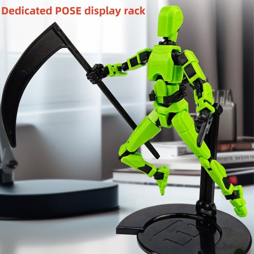 Action Figures 13 Action Figures Robot Action Figures 3D Printed Moved Joints - Picture 10 of 24