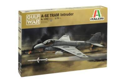 Italeri 1392 1/72 Scale Model Aircraft Kit U.S.M.C Grumman A-6E Tram Intruder