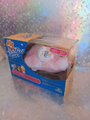 ZHU ZHU PETS WERTVOLLE SPIELE HAMSTER PLÜSCH NEU IN BOX JILLY