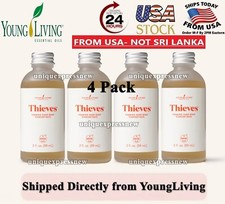 4 Pack Young Living Thieves Foaming Hand Soap Concentrate - 2 fl oz -NEW/SEALED