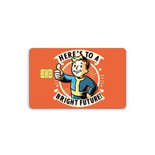 Credit Card Sticker Skins Vinyl Decal Vault Boy