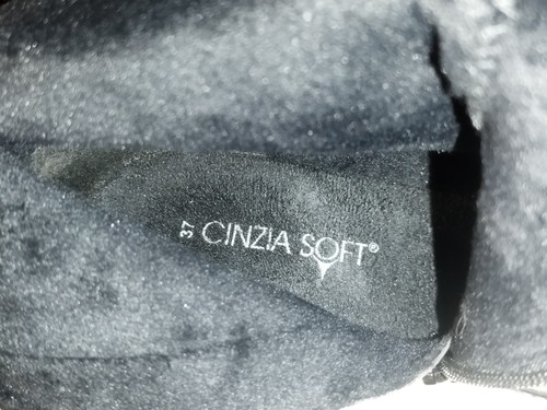 STIVALI DONNA NERO NUOVI SILVIA SOFT TG 37 ZIP E BOTTON DOWN TACCO CM 7 - Foto 8 di 8