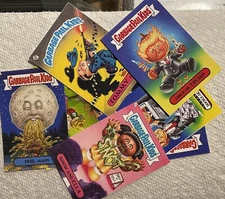 (PAGE 1) COLLECTABLE VINTAGE GARBAGE PAIL KIDS FLEXIBLE REFRIG MAGNETS 2"X3"